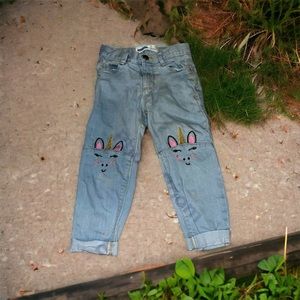 Old Navy boyfriend jeans for girls size 3T